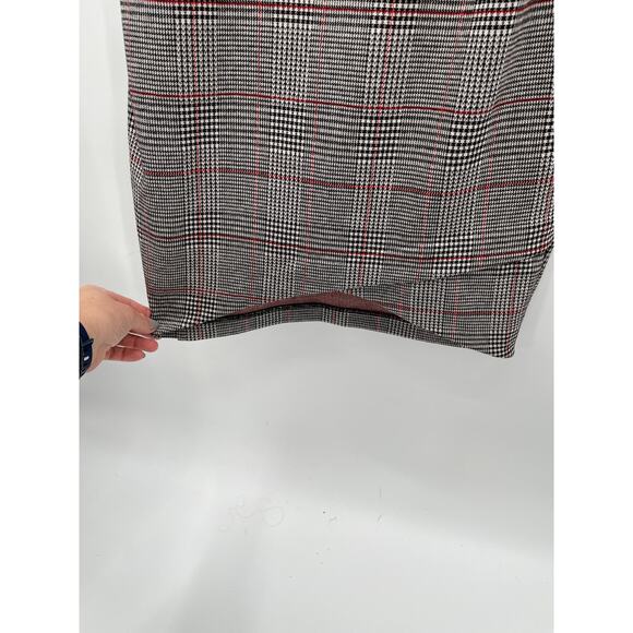 EXPRESS NWT Plaid Square Neck Sheath Academia Dress / S - Picture 9 of 9